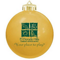 USA Made Round Shatterproof Ornament